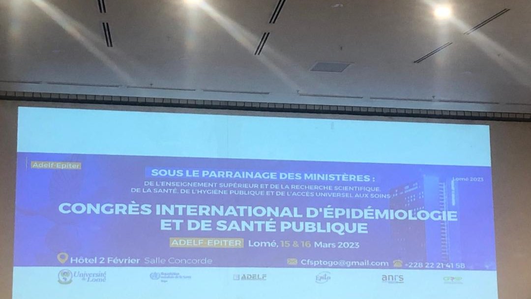 Participation de IRESCO au Congrès International d'Epidémiologie et de Santé Publique (CONGRES ADELF-EPITER) au TOGO : 2023